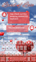 Land of Love Animated Keyboard APK