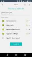 Xperia™ Transfer Mobile for PC