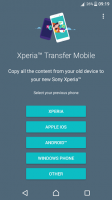 Xperia™ Transfer Mobile for PC