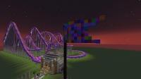 Roller coaster map Minecraft APK