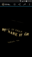 3D My Name Live Wallpaper for PC