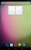 Linear Clock Widget for PC
