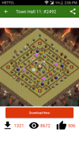 Maps of Clash of Clans 2016 for PC