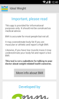 Ideal Weight, BMI Calculator APK