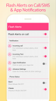Flash Alerts on Call / Sms APK