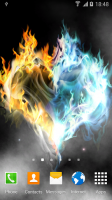 Fire & Ice Live Wallpaper for PC