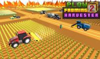 Blocky Plow Farming Harvester APK
