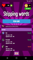 Skipping Words for PC