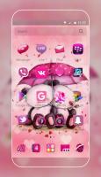 Pink Love Bear Theme for PC