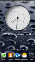 My Name Clock Widget for PC