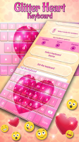 Glitter Heart Keyboard for PC