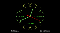 Analog Clock Live Wallpaper for PC