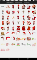Santa Claus Photo Stickers for PC