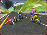 Kids Bicycle Rider Street Race for PC