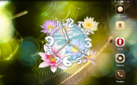 Flower Clock Live Wallpaper APK