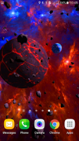 Asteroids 3D live wallpaper APK