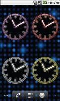 Glowing Neon Clocks - FREE for PC