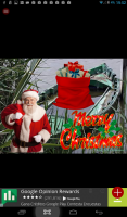 Santa Claus Photo Stickers for PC
