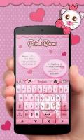 Pink Bow GO Keyboard Theme APK