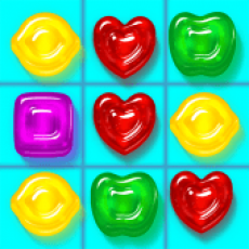 Gummy Drop! – Freies Spiel 3 Puzzlespiel